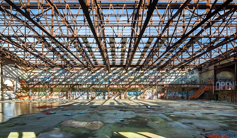Herzog & de meuron will turn gowanus’ ‘batcave’ into an art production factory