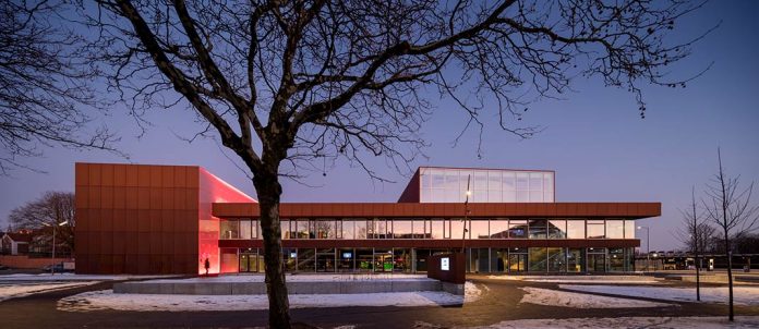 The new Vendsyssel Theatre, designed by Schmidt Hammer Lassen, opens to a sell-out season in Hjørring, Denmark
