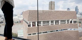 Tate Modern’s viewing gallery, seen from the Neo Bankside building