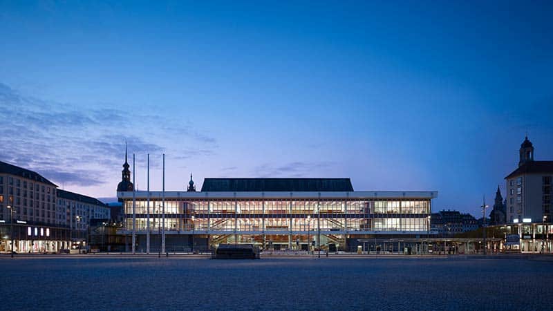 Re-opening of the kulturpalast, dresden