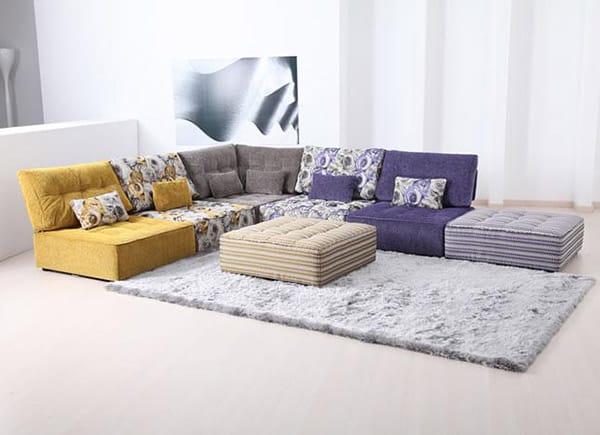 3 fabric pattern sofa
