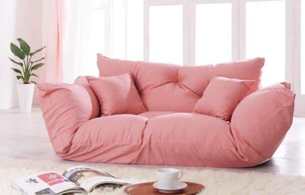 Floor couch design ideas teen girl bedroom furniture pink couch