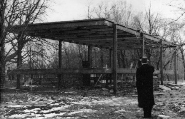 The Farnsworth House By Mies Van Der Rohe | Classics On Architecture Lab 9 Mies van der rohe on the farnworth construction site, winter 1949-50