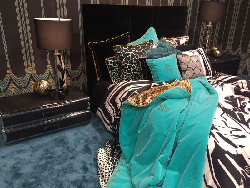 Teal turquoise bedding set