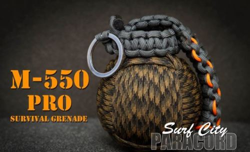 1 paracord survival grenade from inventorsspot