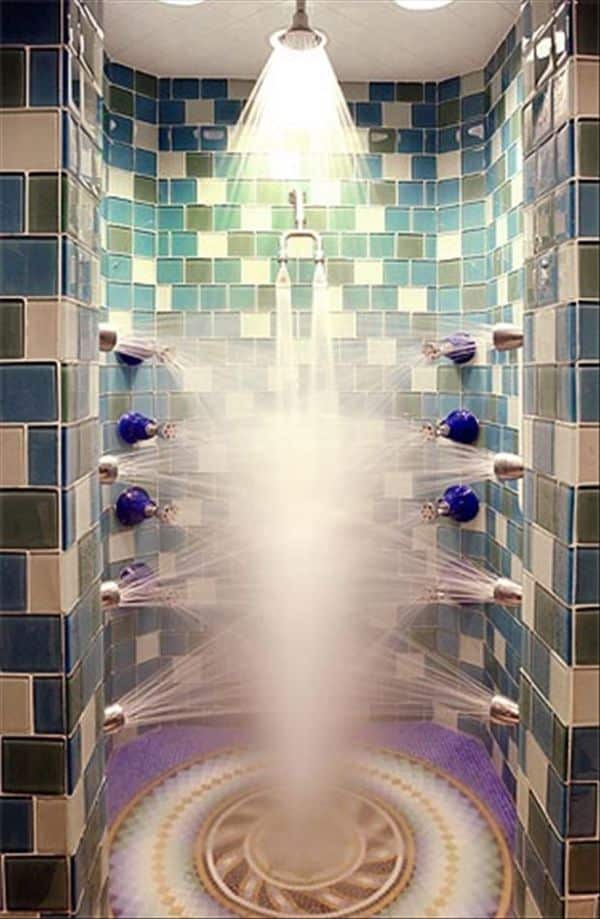 The mesmerizing persian style computerized shower