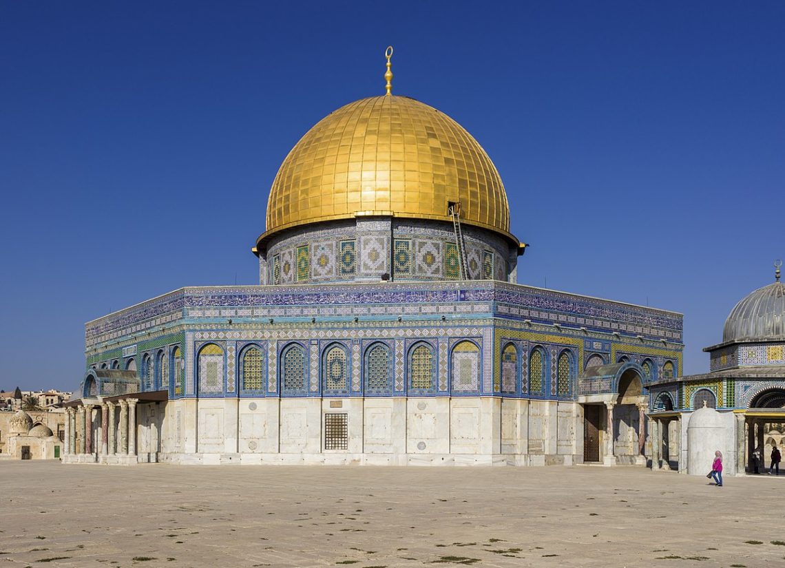 2. Dome of the rock, jerusalem