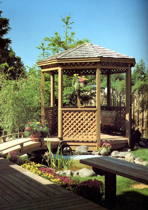 27 cool and free diy gazebo plans & design ideas to build right now