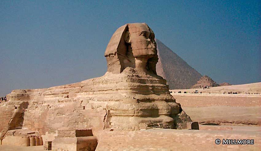 31. The pyramids of giza, egypt