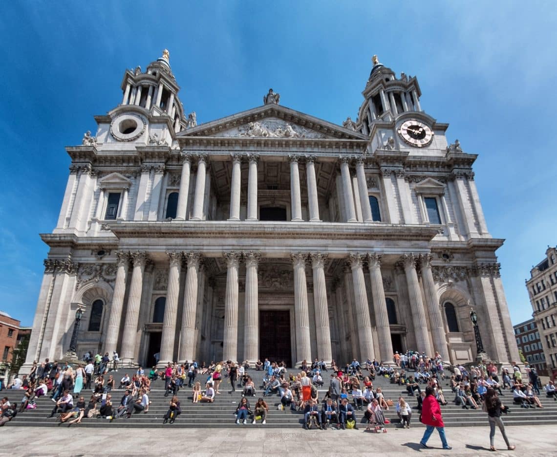 5. St. Paul’s cathedral, london