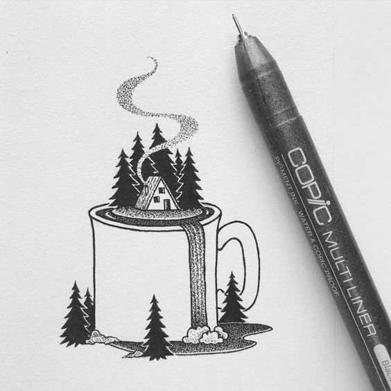 83.  your daily dose of camping served over a cup of coffee