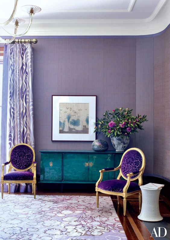 How to use lavender color to your advantage in home decor