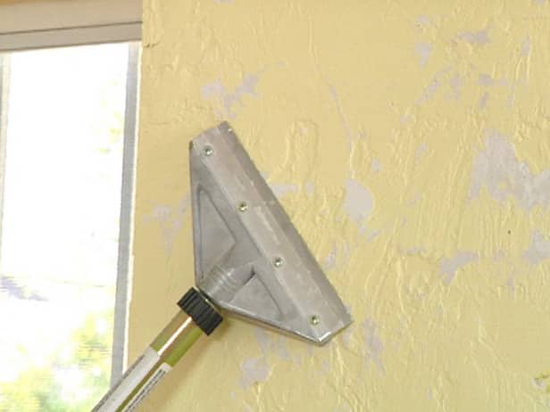 How to get rid of textured walls