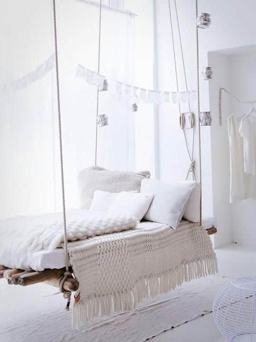 Cool hanging bed
