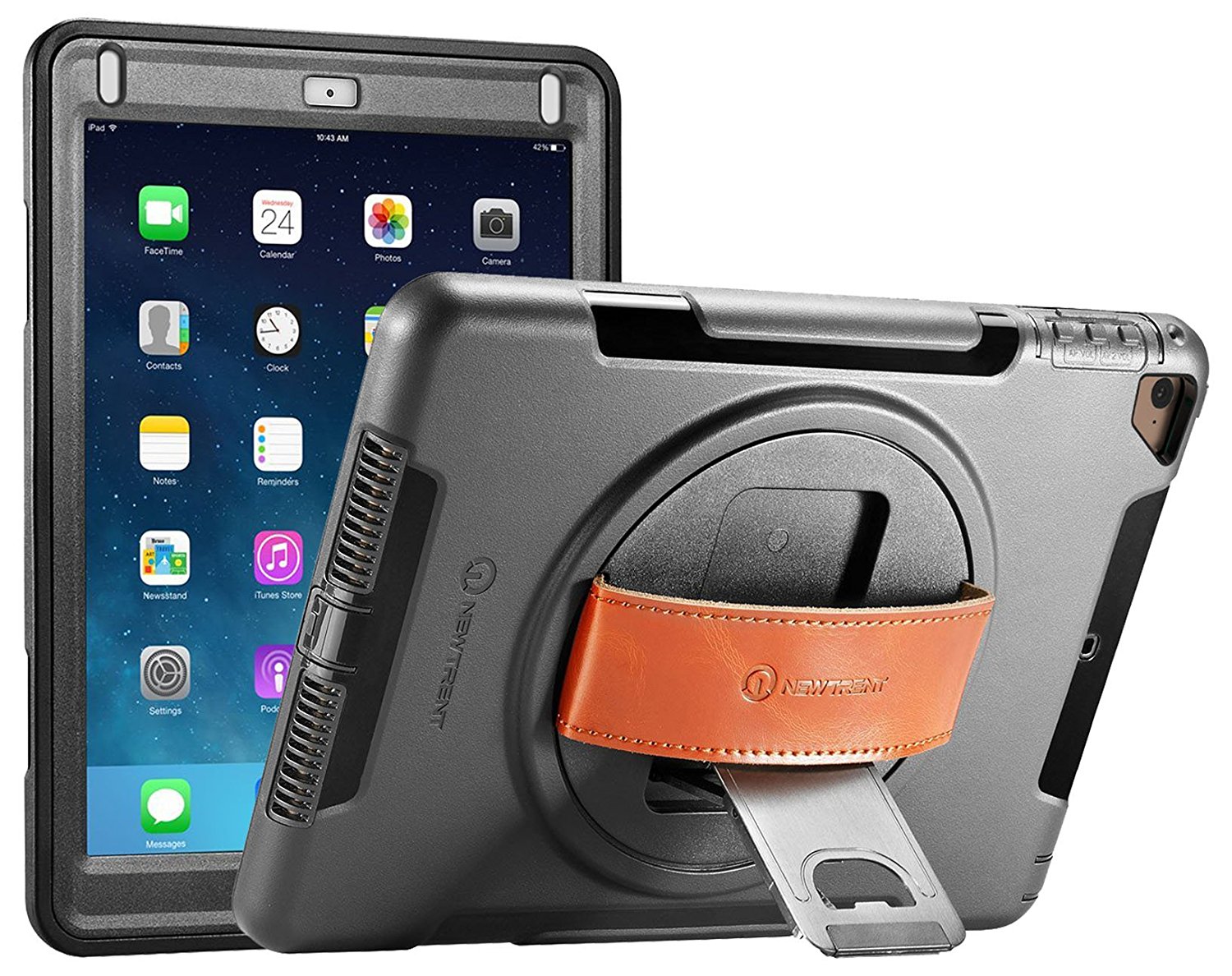 New trent gladius rugged kickstand case for new ipad ipad case for construction workers