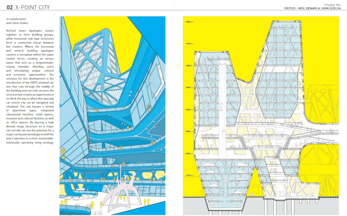 The Best Architecture Portfolio Examples, Covers, Designs | Architecture Lab 215 Greg whitney colorful architecture portfolio cover design