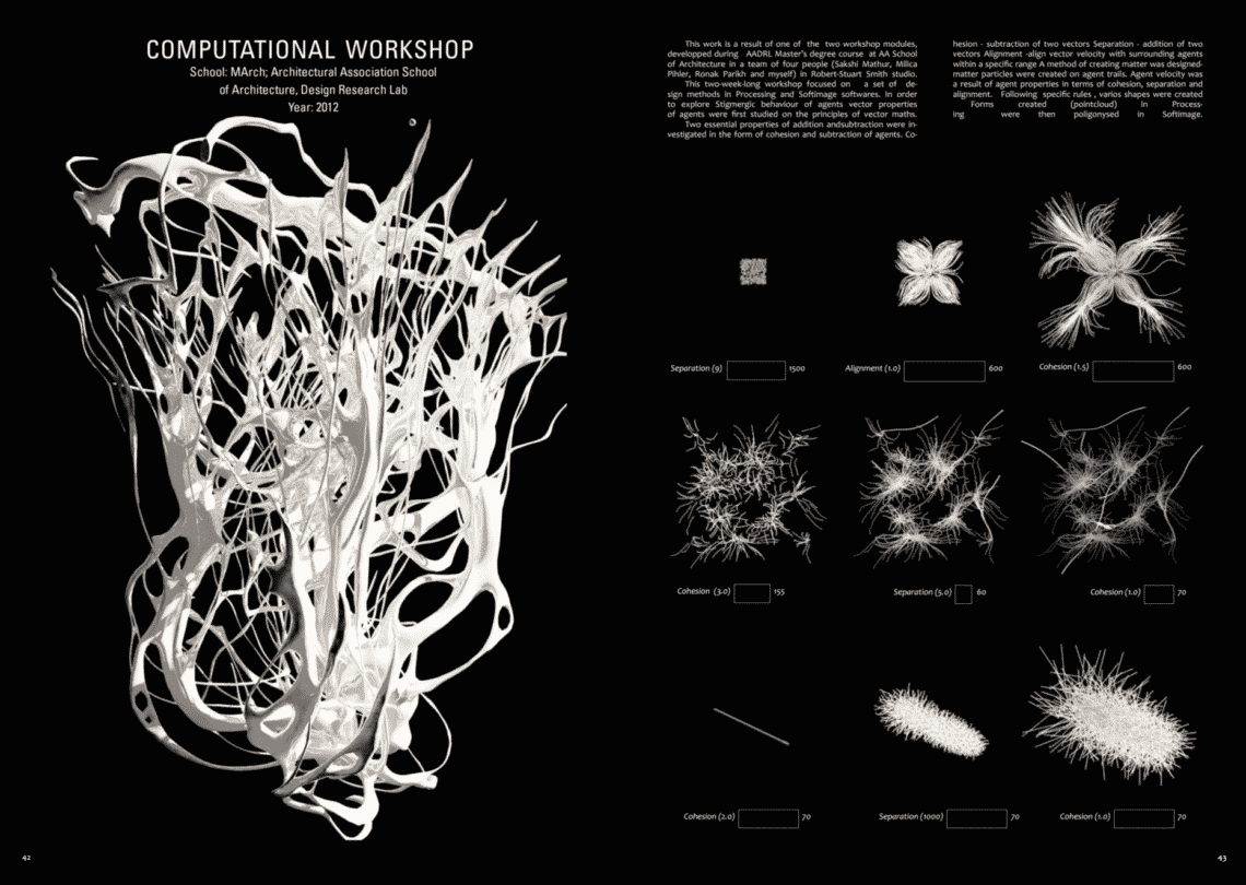 Marya filatova architecture portfolio design cover