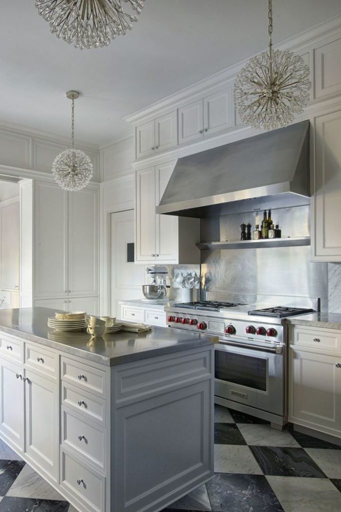 23 sleek white kitchen island