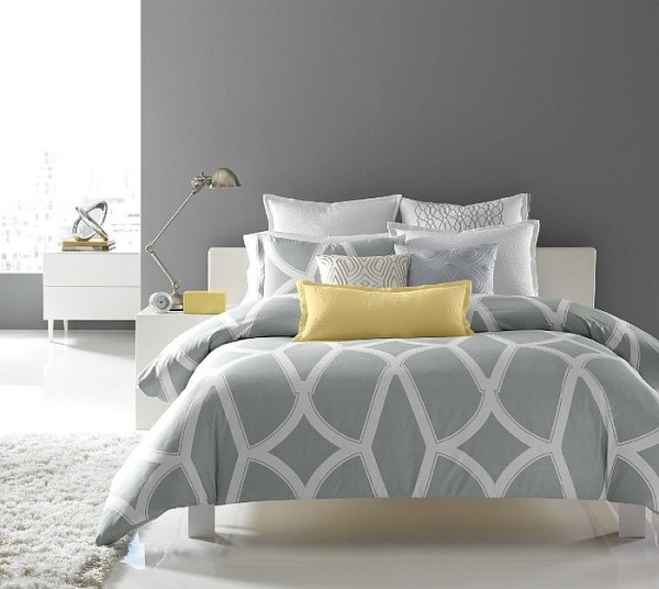 Give your bedroom a relaxing ambiance with gray