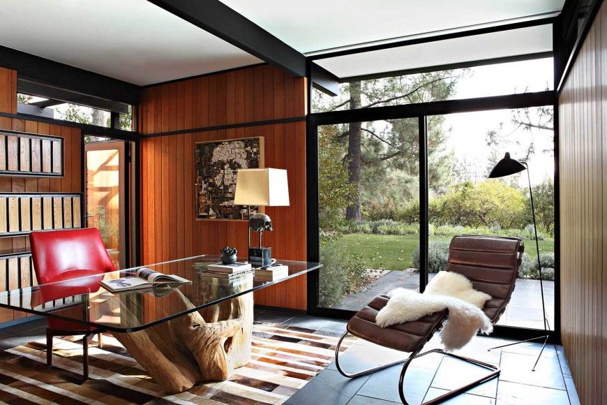 Contemporary mid-century home by jamie bush & co