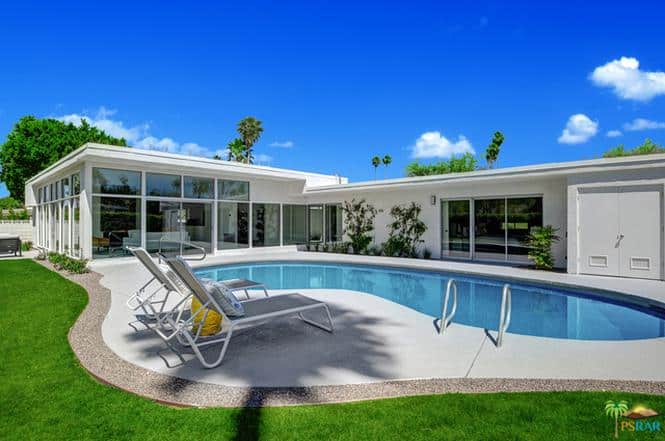 29 Mid-Century Homes – Exterior And Interior Examples &Amp; Ideas 266 L-shaped mid-century house