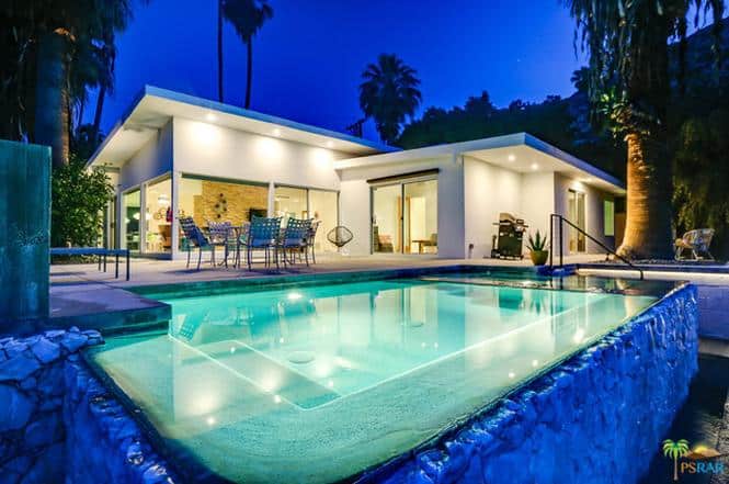 Mid century house with infinity pool 1