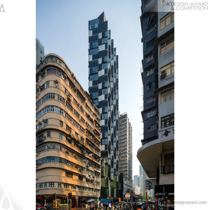 The beacon serviced apartment and retail by aedas