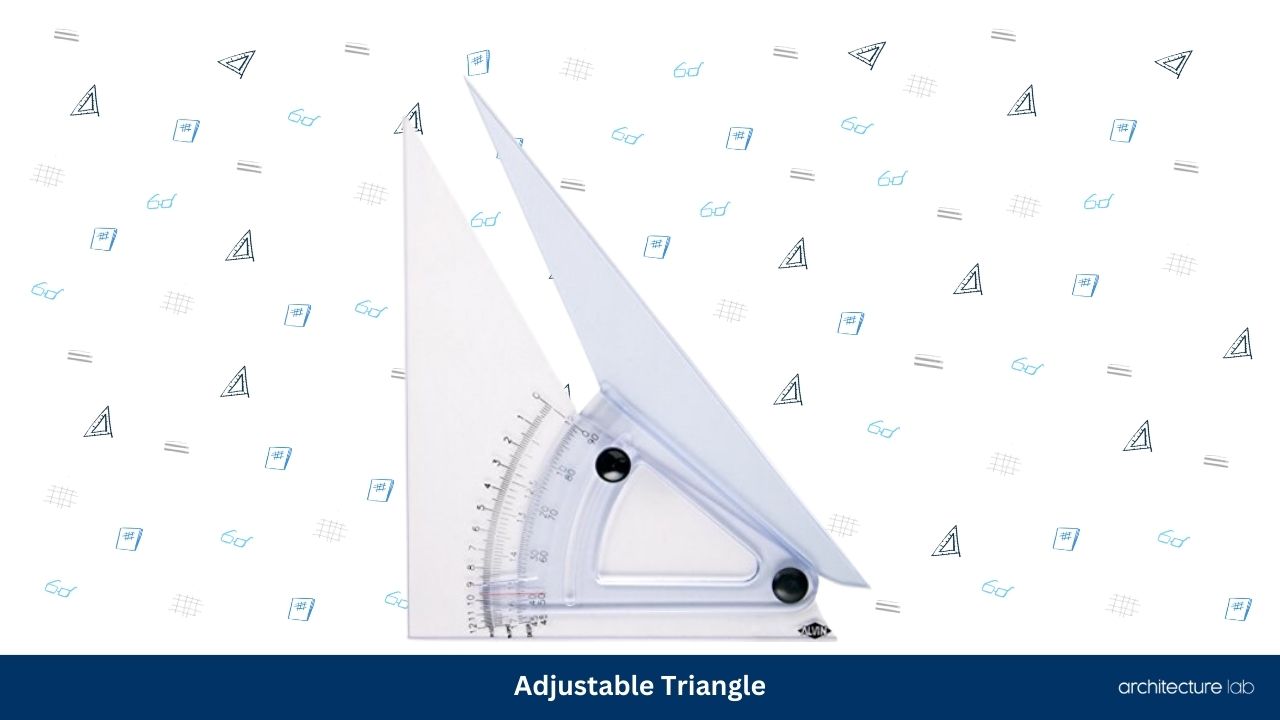Adjustable triangle