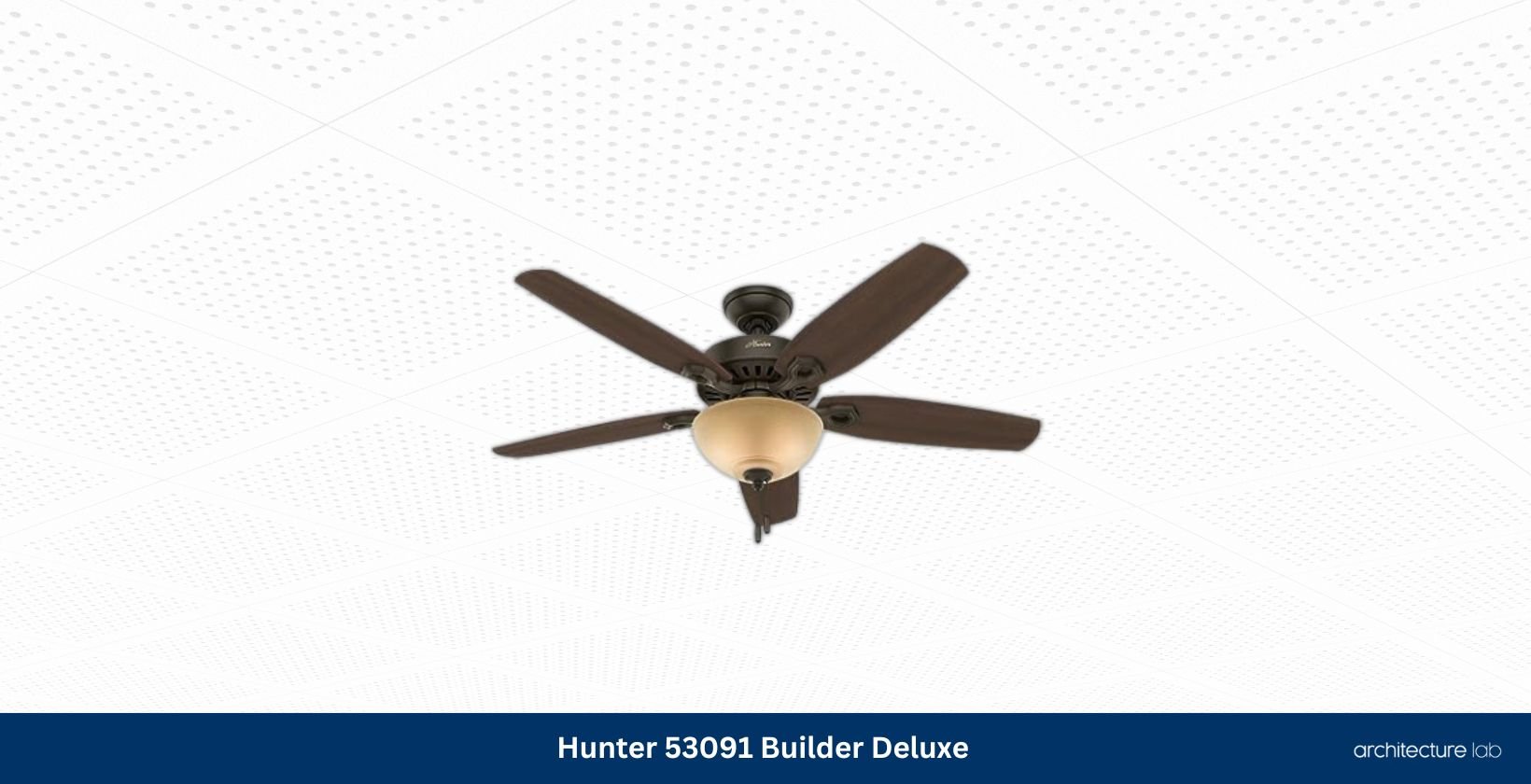 Hunter fan company 53091 builder deluxe indoor ceiling fan