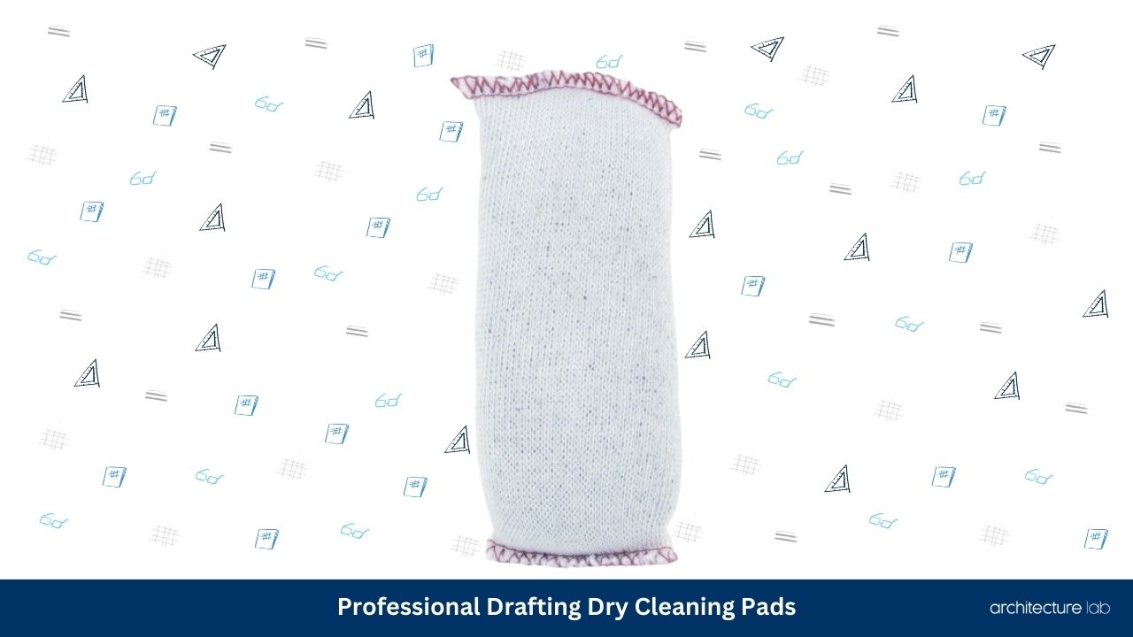 Professional drafting dry cleaning pads