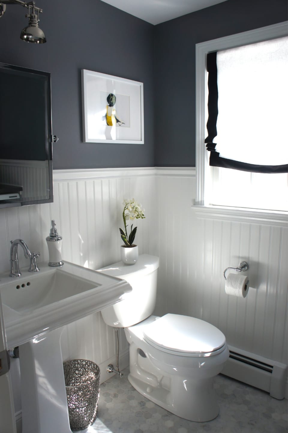 Bathroom wainscoting – what it is and how to use