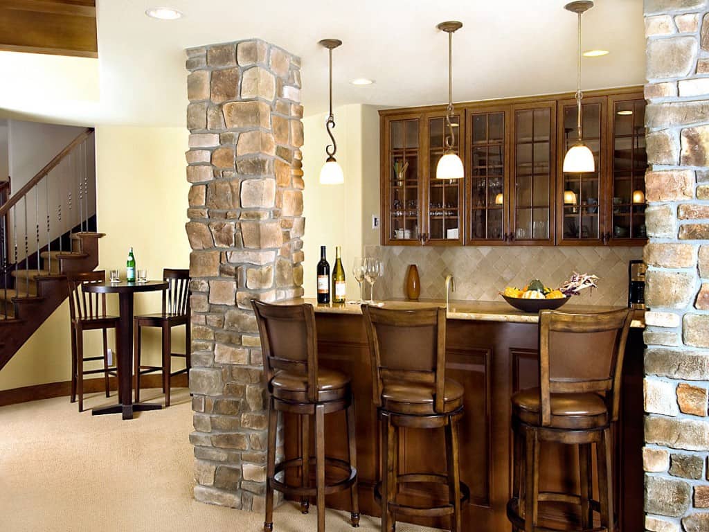 18 Basement Bar Ideas To Rock Right Now   Architecture Lab