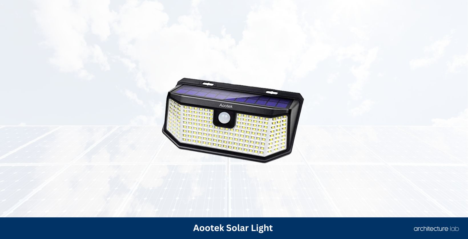 Aootek solar light