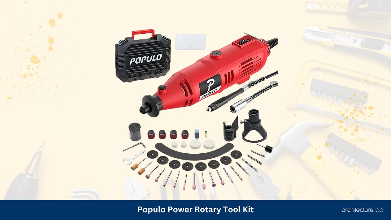 Populo power rotary tool kit