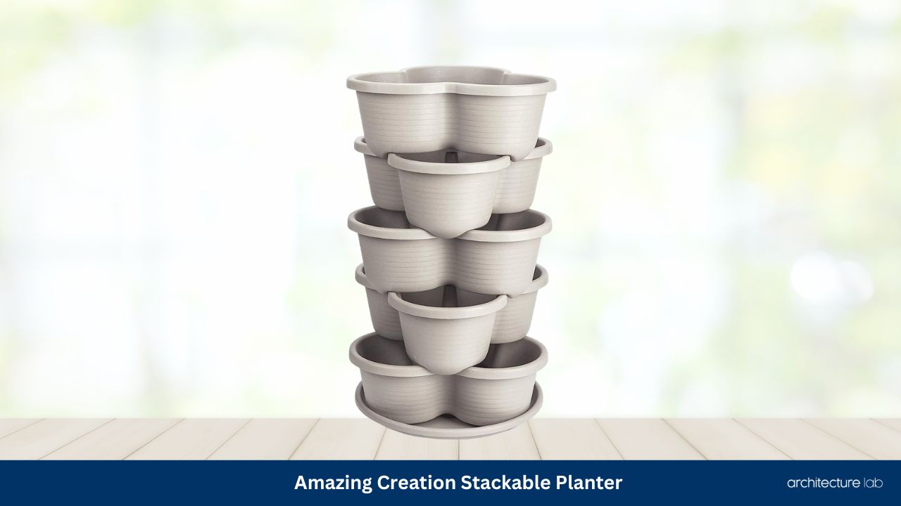Amazing creation stackable planter 1