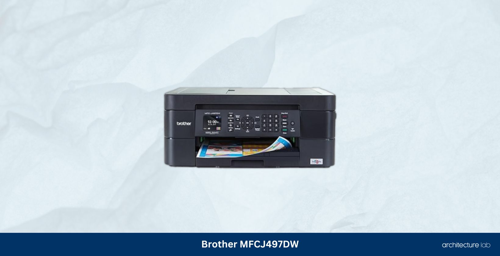 Brother international compact mfcj497dw wireless color inkjet all in one printer