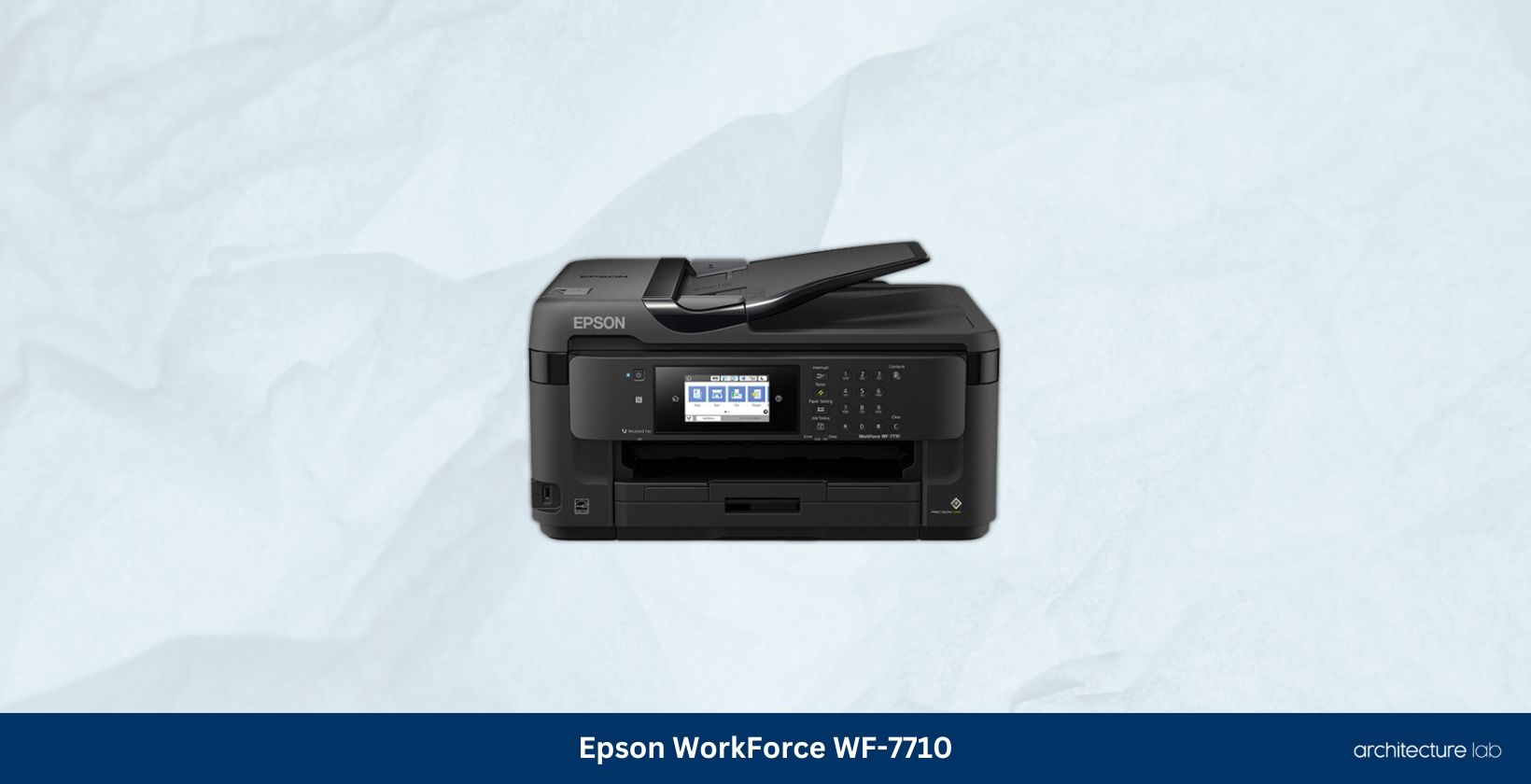 Epson workforce wf 7710 wireless wide format color inkjet printer