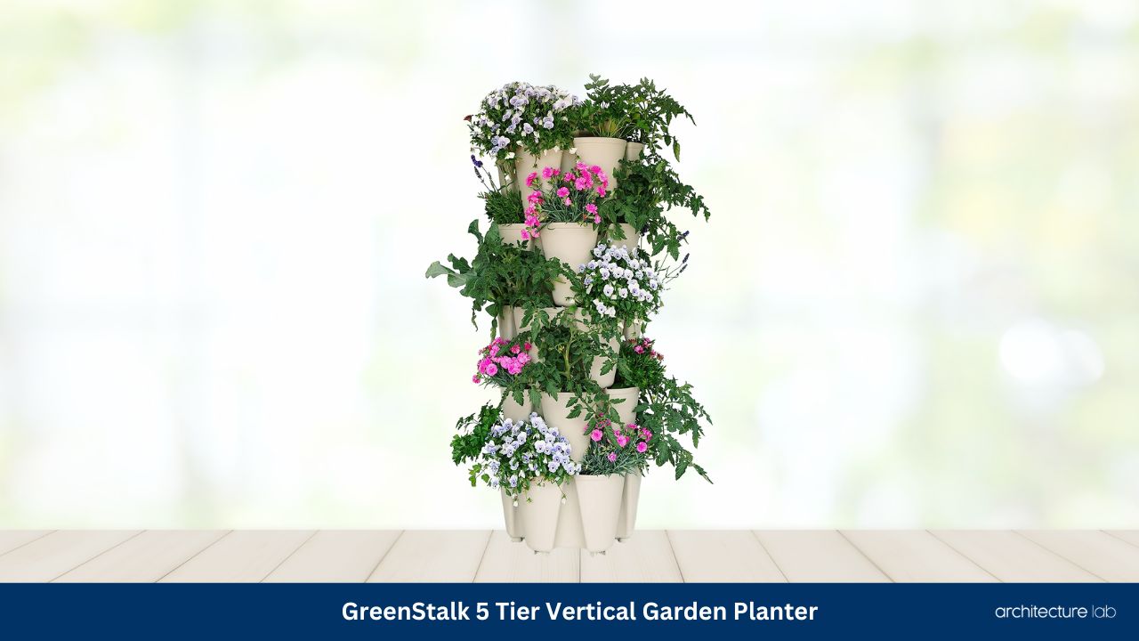 Greenstalk 5 tier vertical garden planter