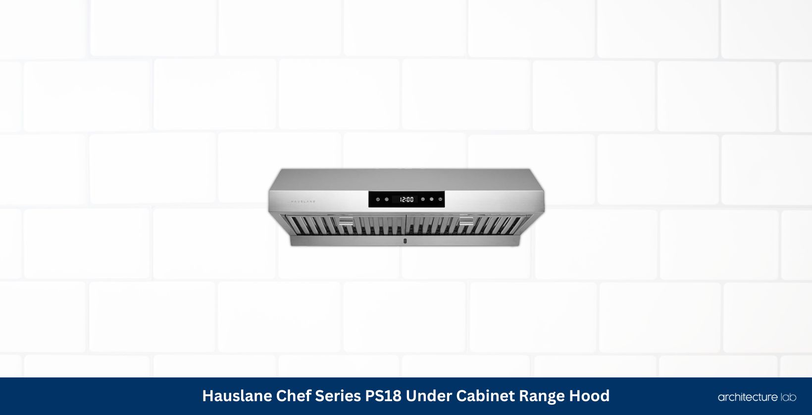 Hauslane chef series 30 ps18 under cabinet range hood