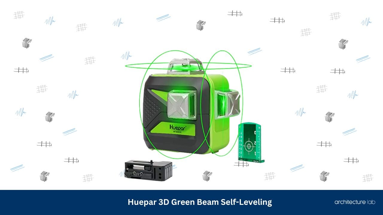 Huepar 3d green beam self leveling