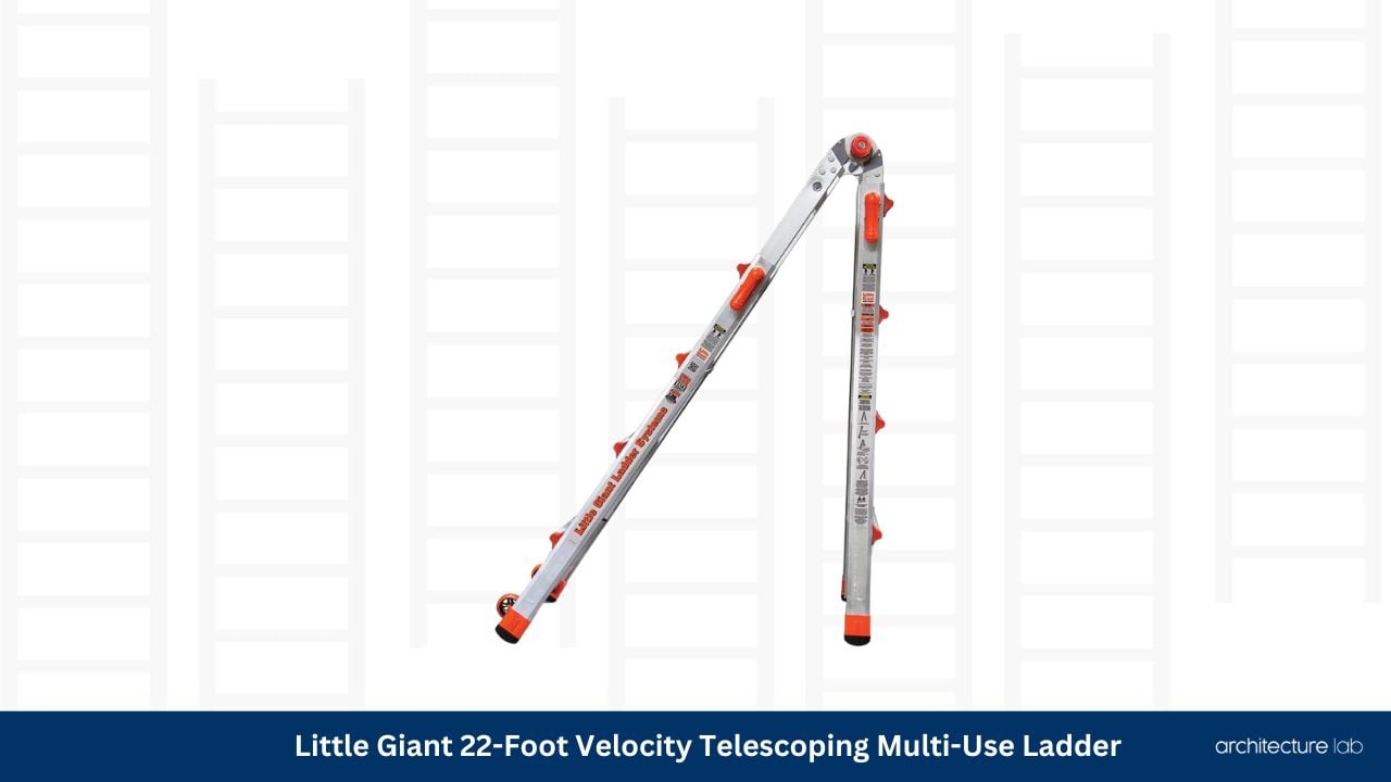 Little giant 22 foot velocity telescoping multi use ladder