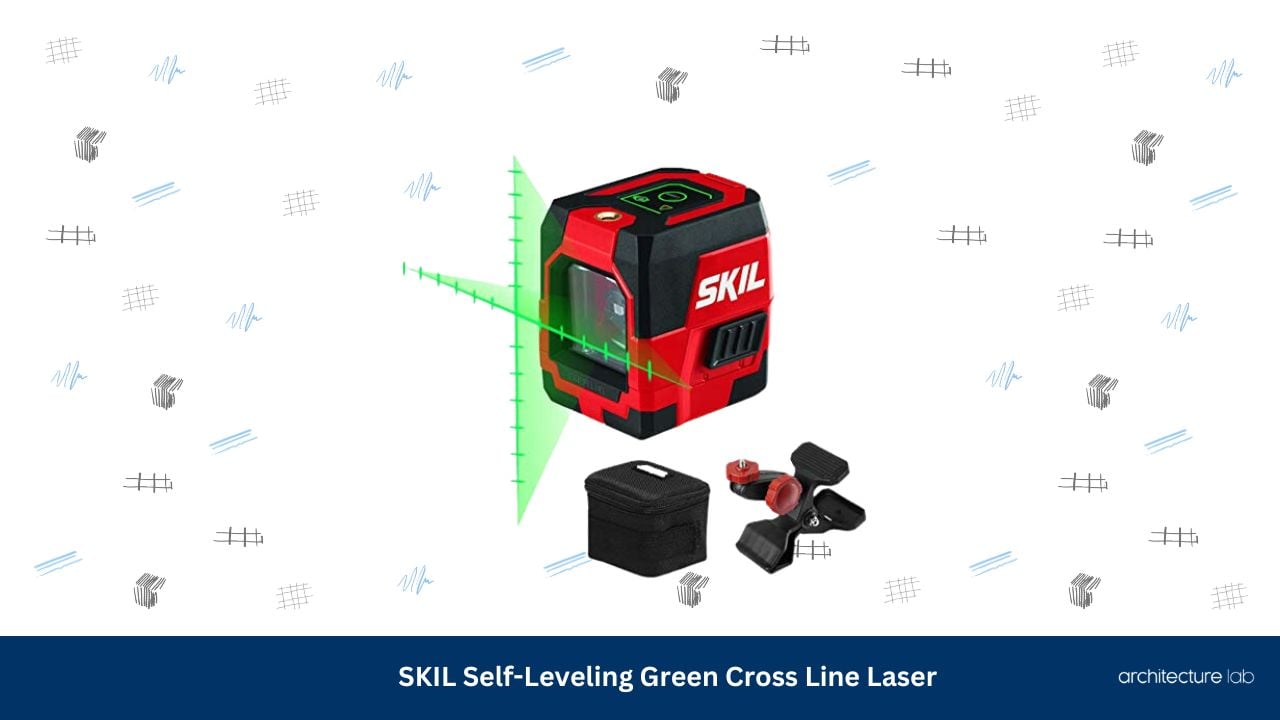 Skil self leveling green cross line laser