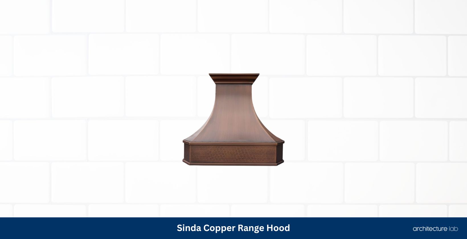 Sinda copper range hood