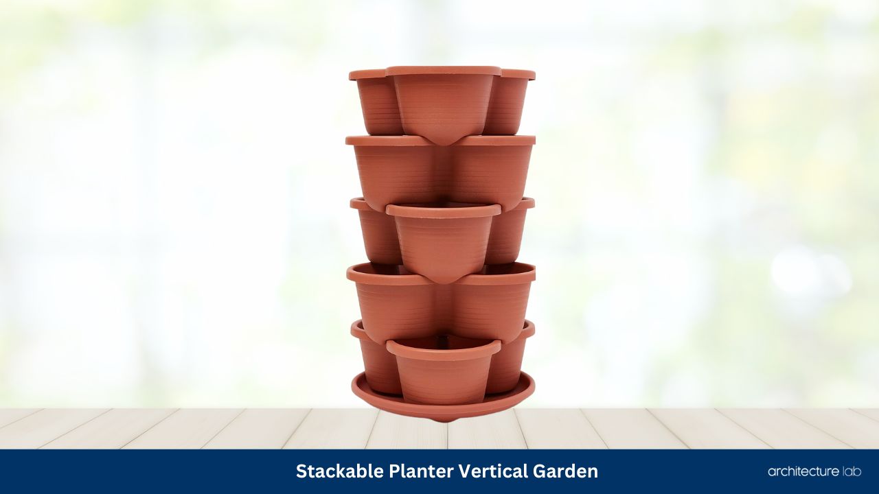 Stackable planter vertical garden