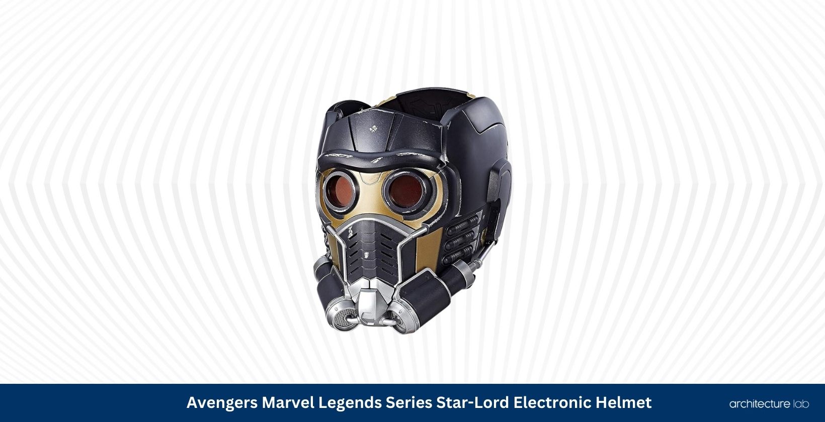 Avengers marvel legends series star lord electronic helmet