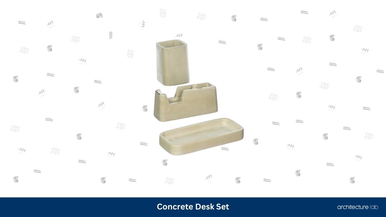 50 Of The Best Gifts For Architects In 2025 53 Concrete desk set