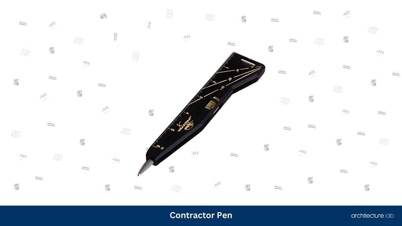 Contractor pen