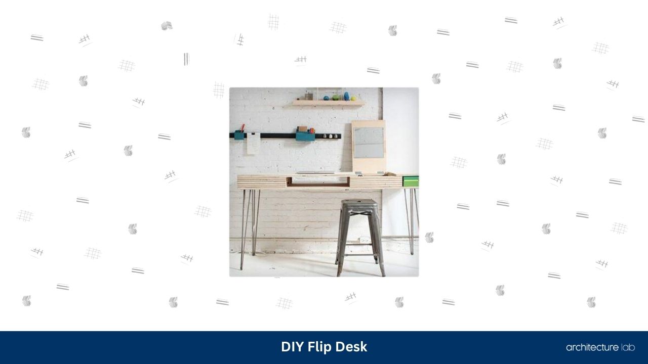 Diy flip desk