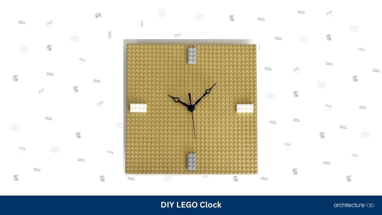 Diy lego clock