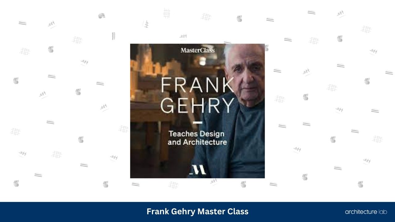 50 Of The Best Gifts For Architects In 2025 55 Frank gehry master class